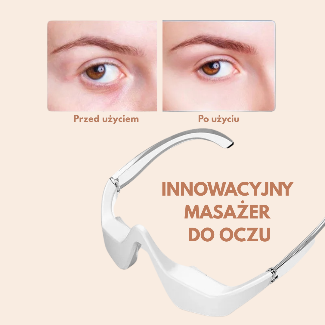 DermaEye™ - innowacyjne okulary masujące ze światłem led