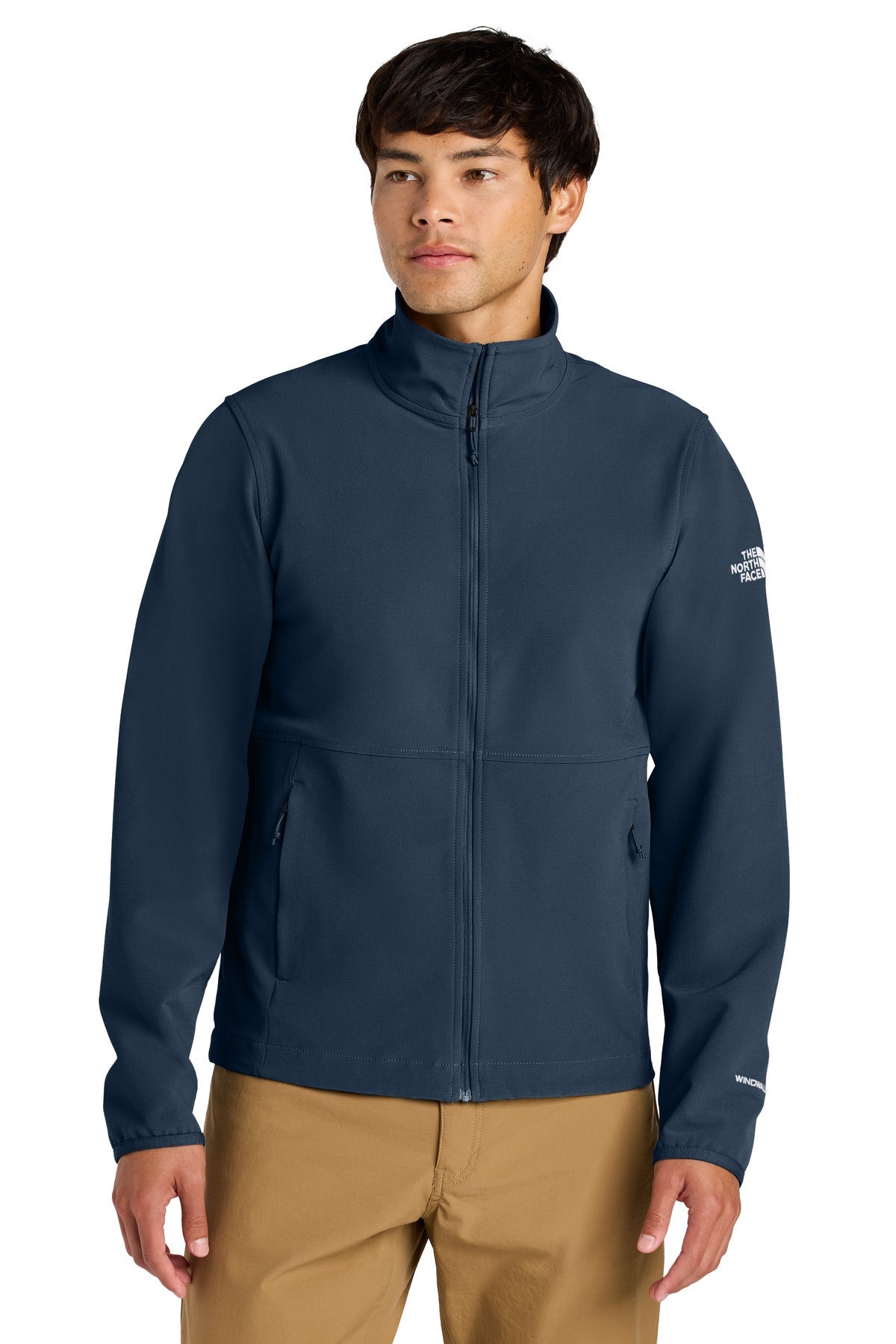 TNF Edge Stretch Soft Shell Jacket with Custom Logo. NF0A8ENN