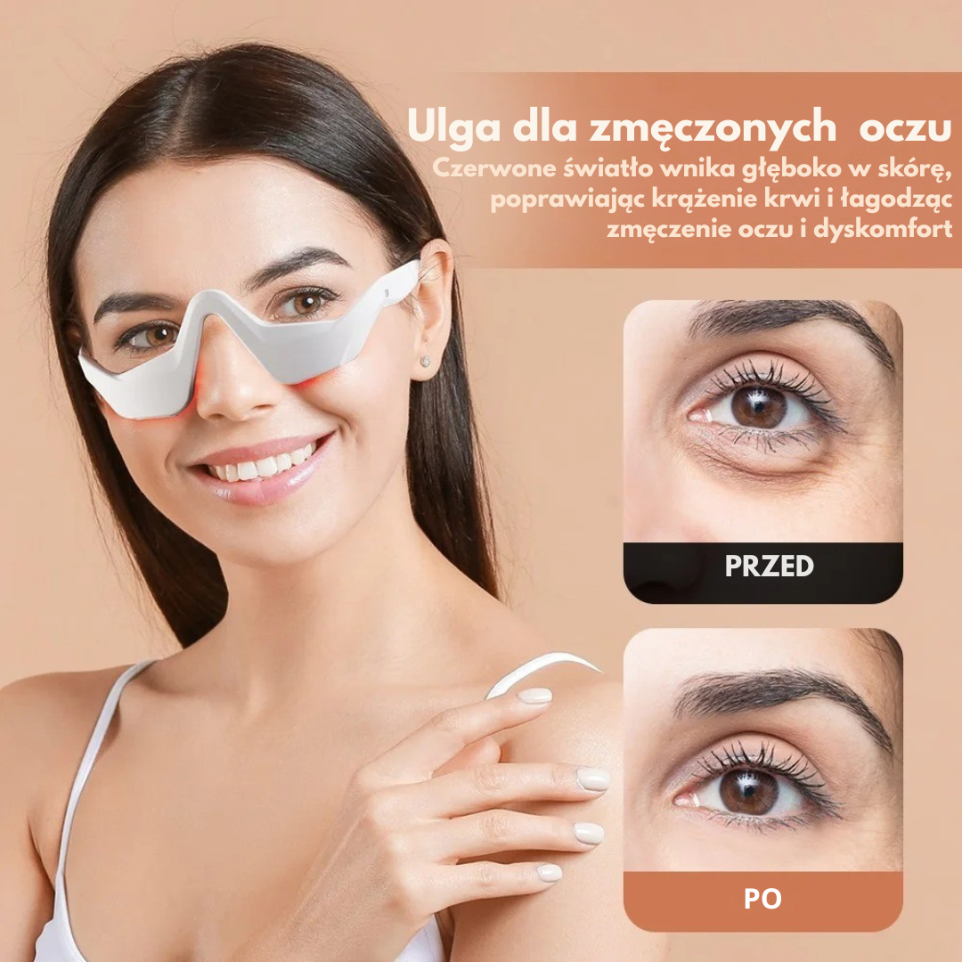 DermaEye™ - innowacyjne okulary masujące ze światłem led
