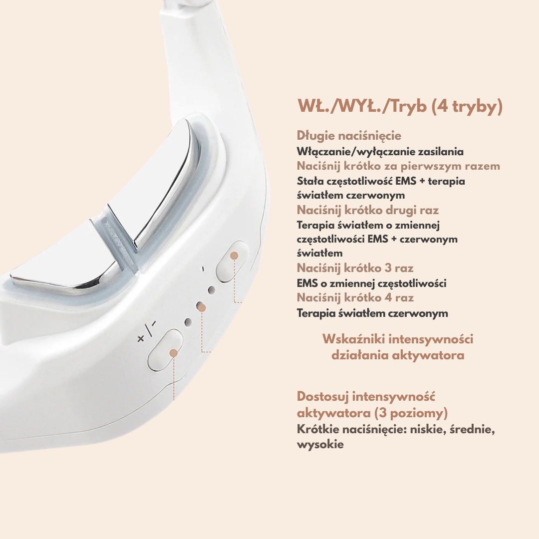 DermaEye™ - innowacyjne okulary masujące ze światłem led