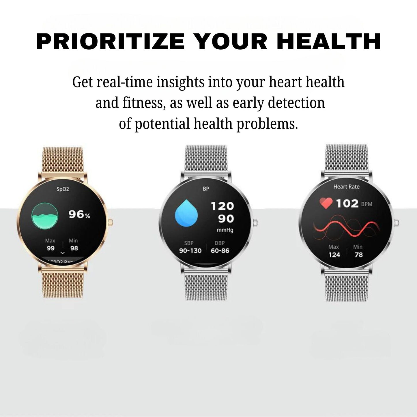 SLEEPSMART™ - Elegant and Luxurious Smartwatch