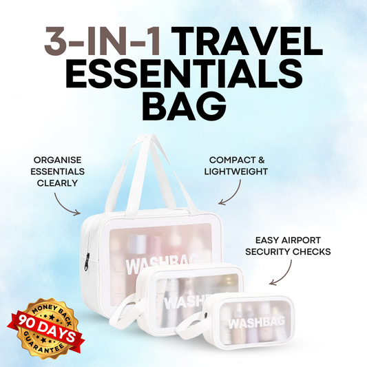 ⁠3-in-1 Travel Essentials Bag