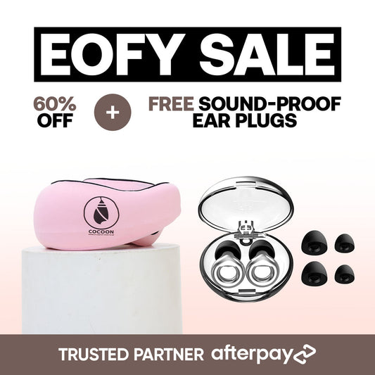 EOFY: FREE Eearplug With Cocoon Travel Pillow