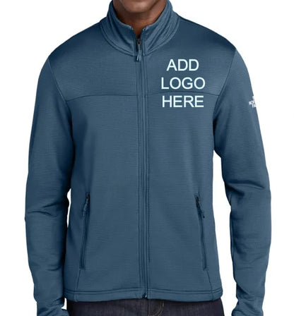 TNF Aim Full-Zip Fleece Jacket with Custom Logos. NF0A8ENK