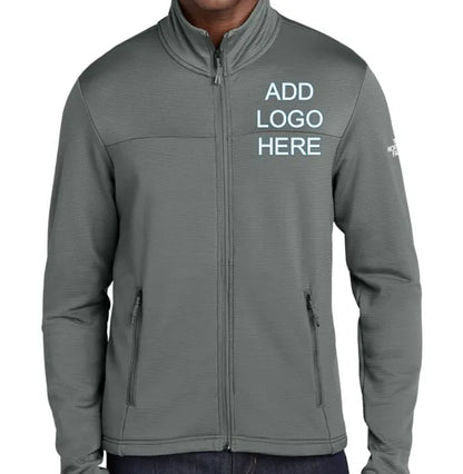 TNF Aim Full-Zip Fleece Jacket with Custom Logos. NF0A8ENK
