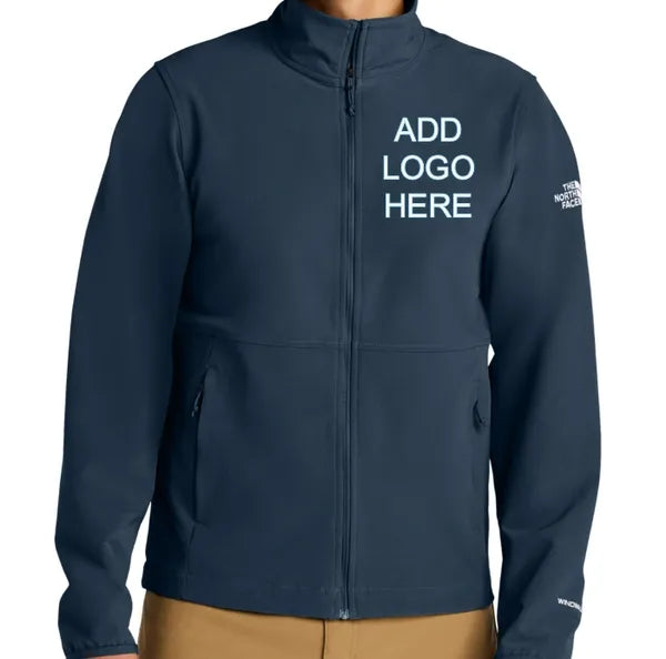 TNF  Edge Stretch Soft Shell Jacket with Custom Logo.  NF0A8ENN