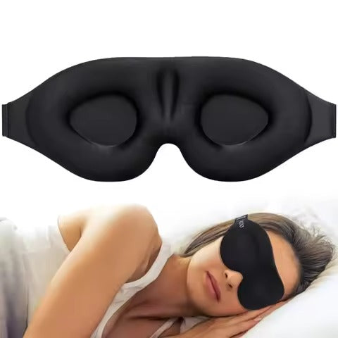 3D Slaapmasker OrthoVision™ – Volledige Duisternis en Comfort