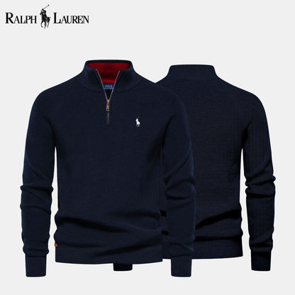 RL Classic Knit Quarter-Zip Sweater
