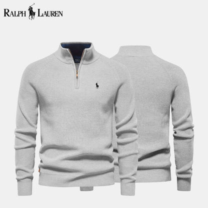RL Classic Knit Quarter-Zip Sweater