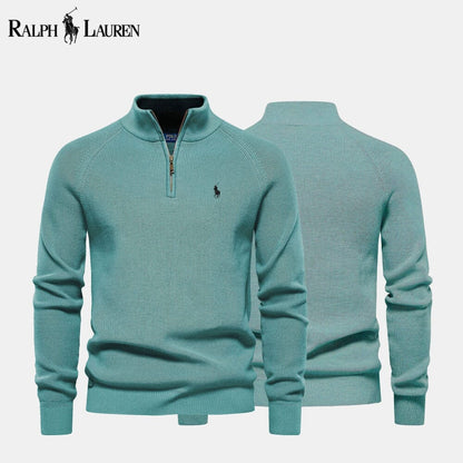 RL Classic Knit Quarter-Zip Sweater